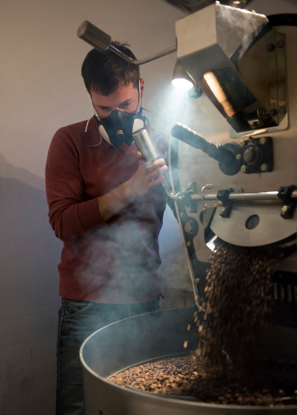 Rösten – Mit grosser Präzision in kleinen Chargen à 12 kg. 2